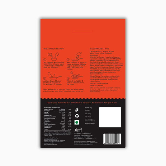 Kolhapuri Masala Gravy